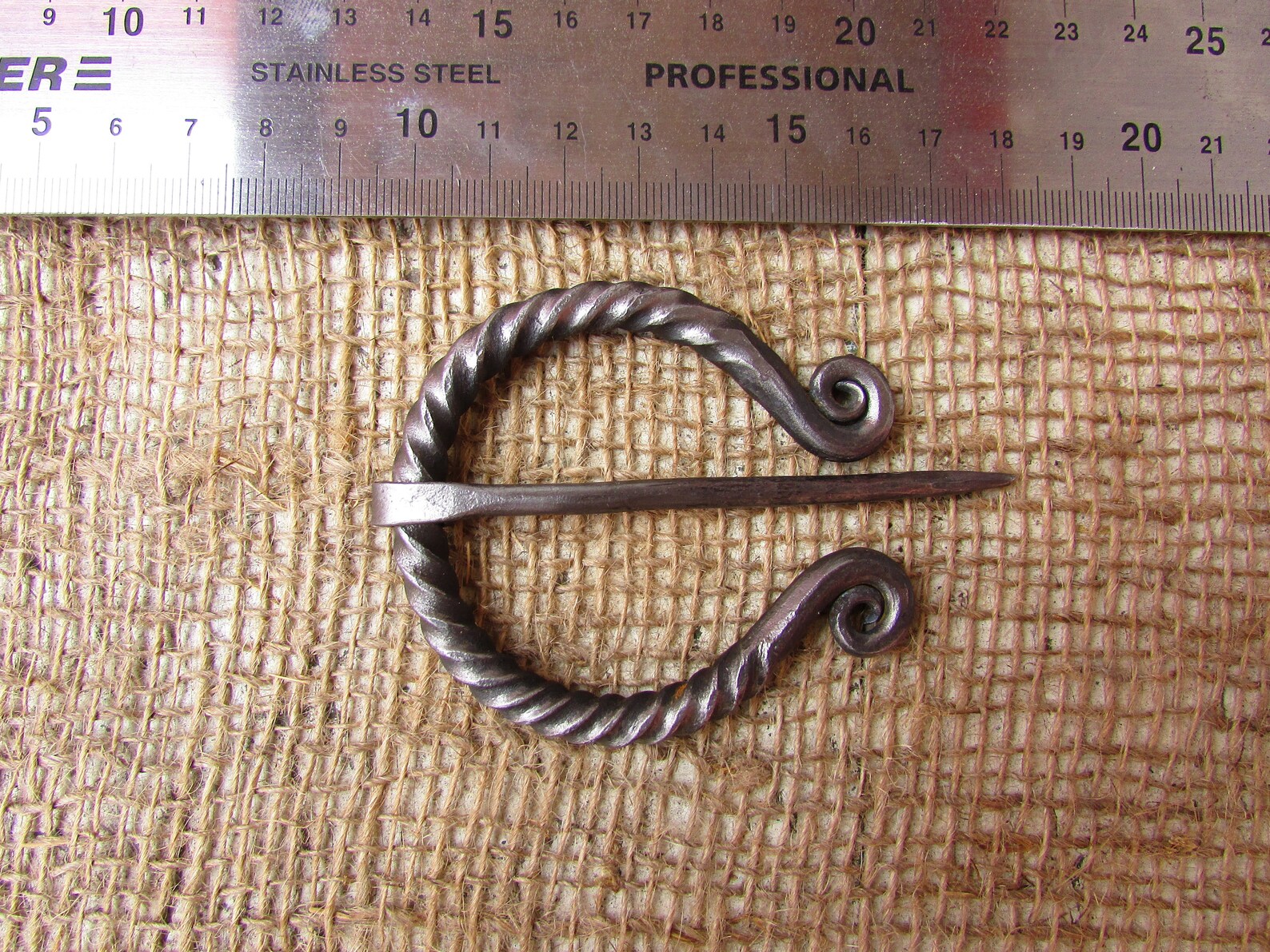 fibula Viking cloak pin. Nordic brooch of ancient Etsy