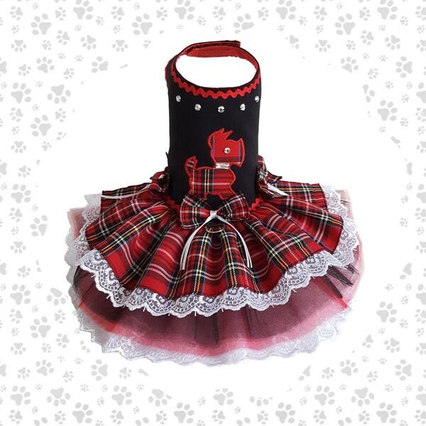 Ruffle Dog Harness Etsy