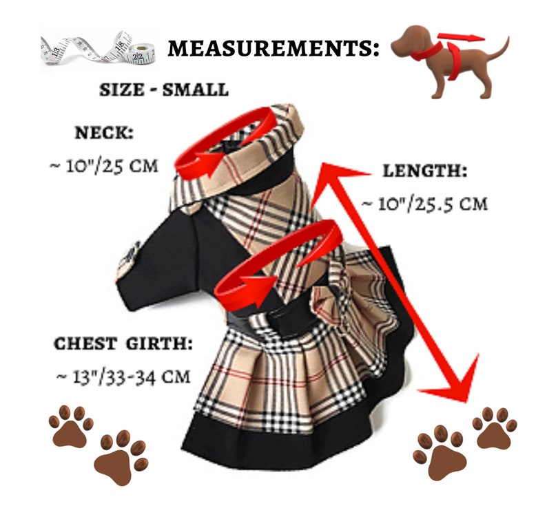 Dog clothes Coat sewing patterns for small dogs PDF dog clothes small Dog coat pattern Small dog fashion pdf pattern for dog coat sewing PDF image 2