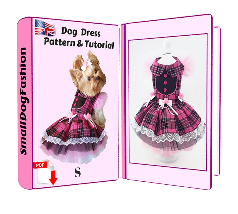 Dog Clothes Pattern for Small Dog Sewing Pattern Dog Dress Etsy