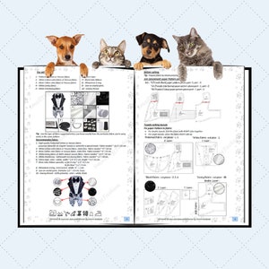 Dog clothes wedding Tuxedo Harness PDF sewing Pattern Dog clothes Pattern Small dog clothes Formal dog tuxedo Small dog fashion pattern PDF image 8