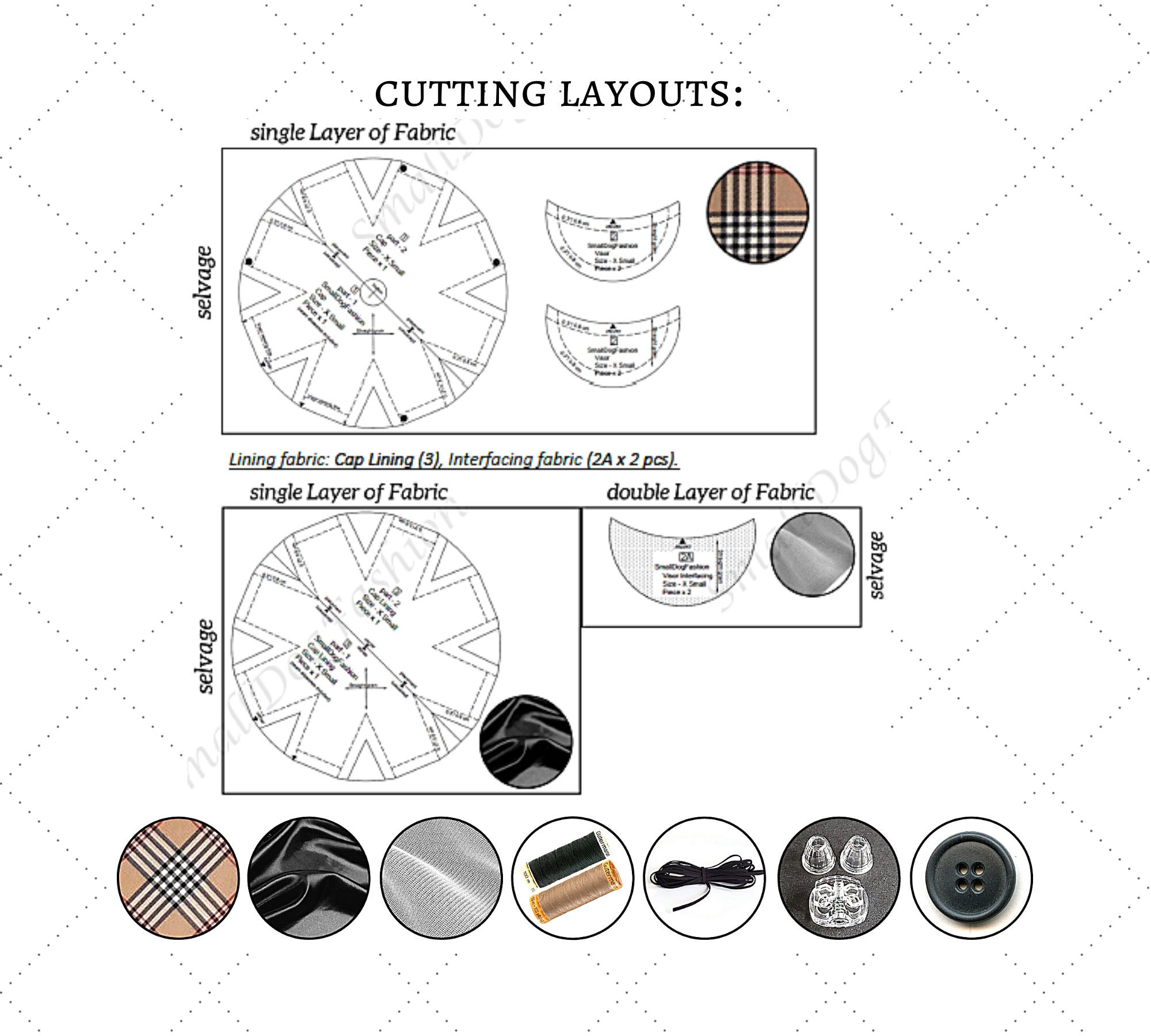 Small Dog Hat Pattern for Dog Pet Hat PDF Dog Hat Sewing Pdf Etsy