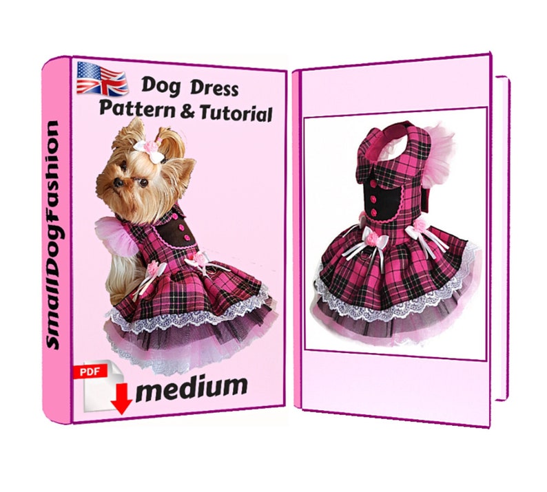Dog Clothes Small Pattern Dog Dress PDF Dog Clothes for Small Etsy