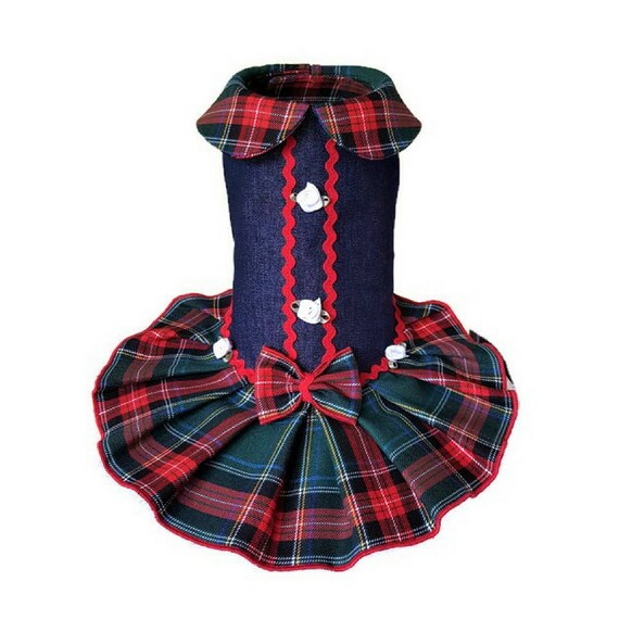 Dog birthday dress Christmas dog dress Dog outfit clothes