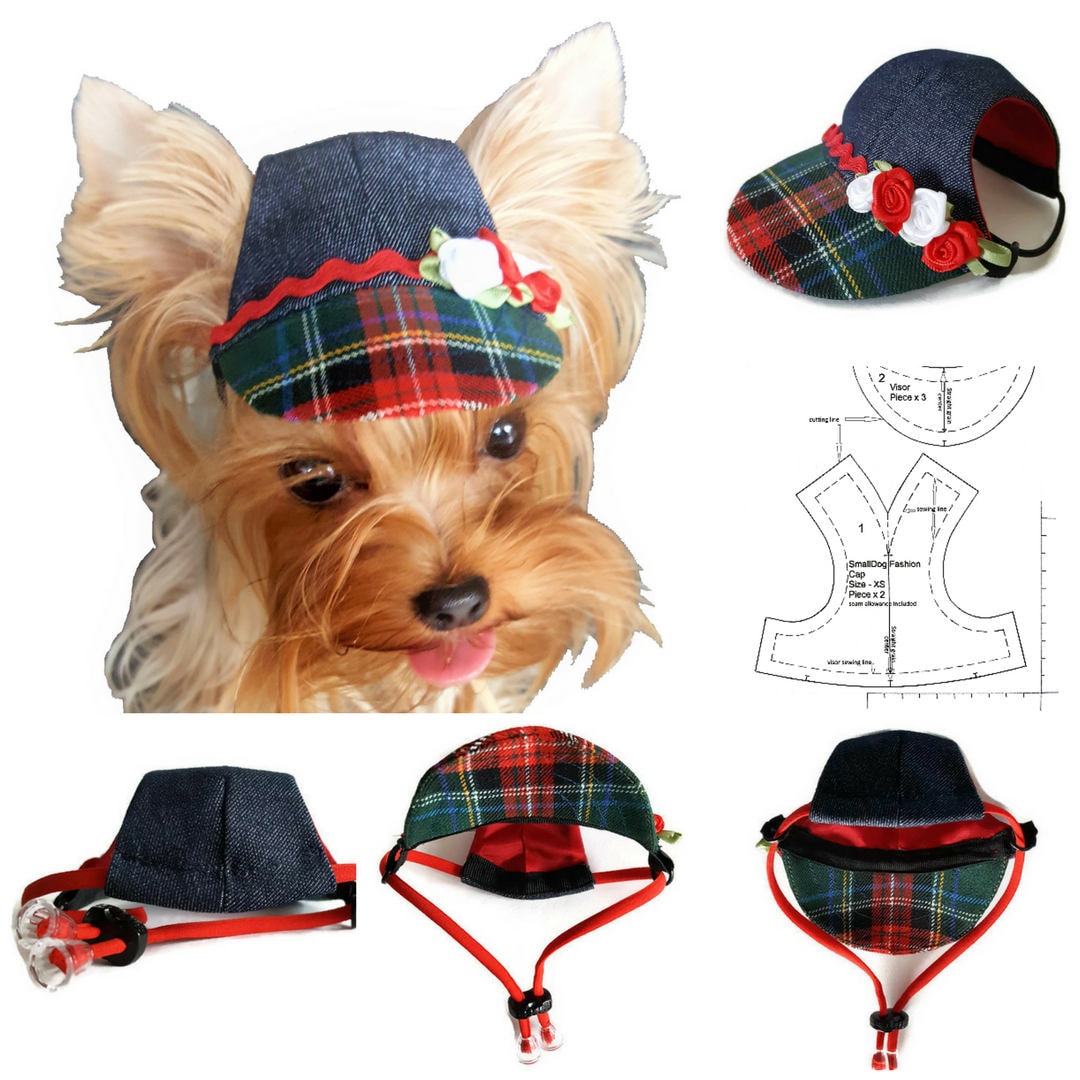 Small dog hat pattern for dog Pet hat PDF Dog hat sewing Pdf Etsy