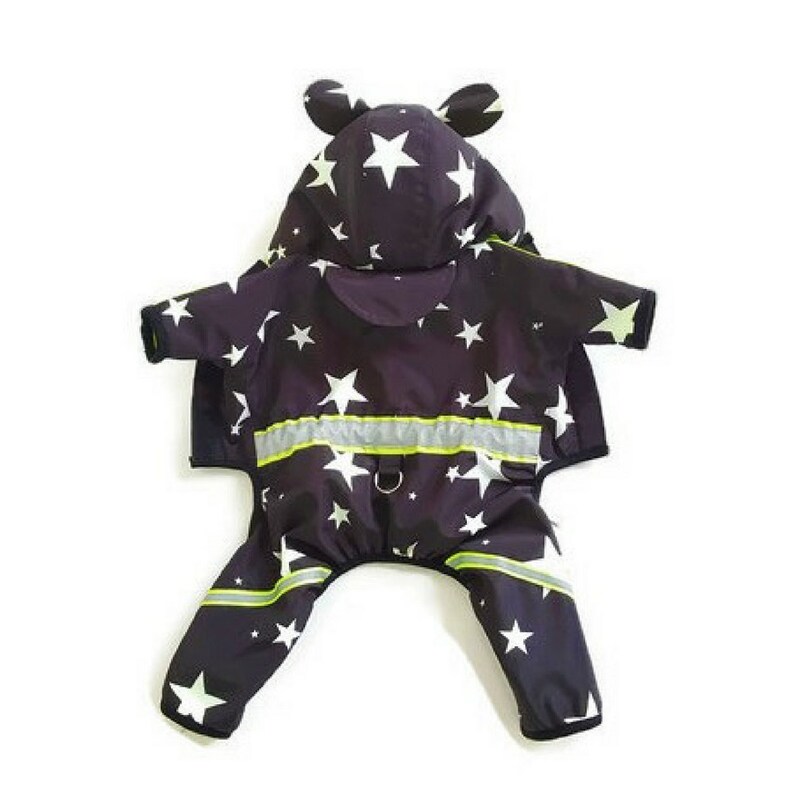 Waterproof Dog Coat with Hood Pattern PDF Dog Coat Pattern PDF Etsy