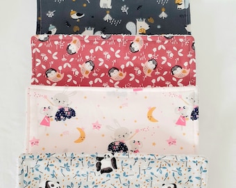 Personalized napkin, washable for children different models to choose from