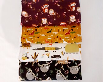 Personalized washable napkin for children, different models to choose from