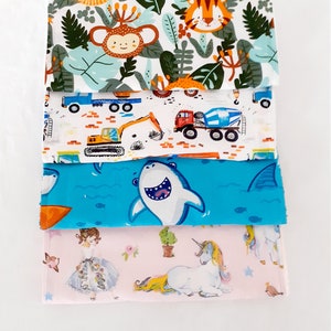 Personalized washable table napkin for children, different models to choose from