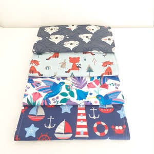 Personalized napkin, washable for children different models to choose from