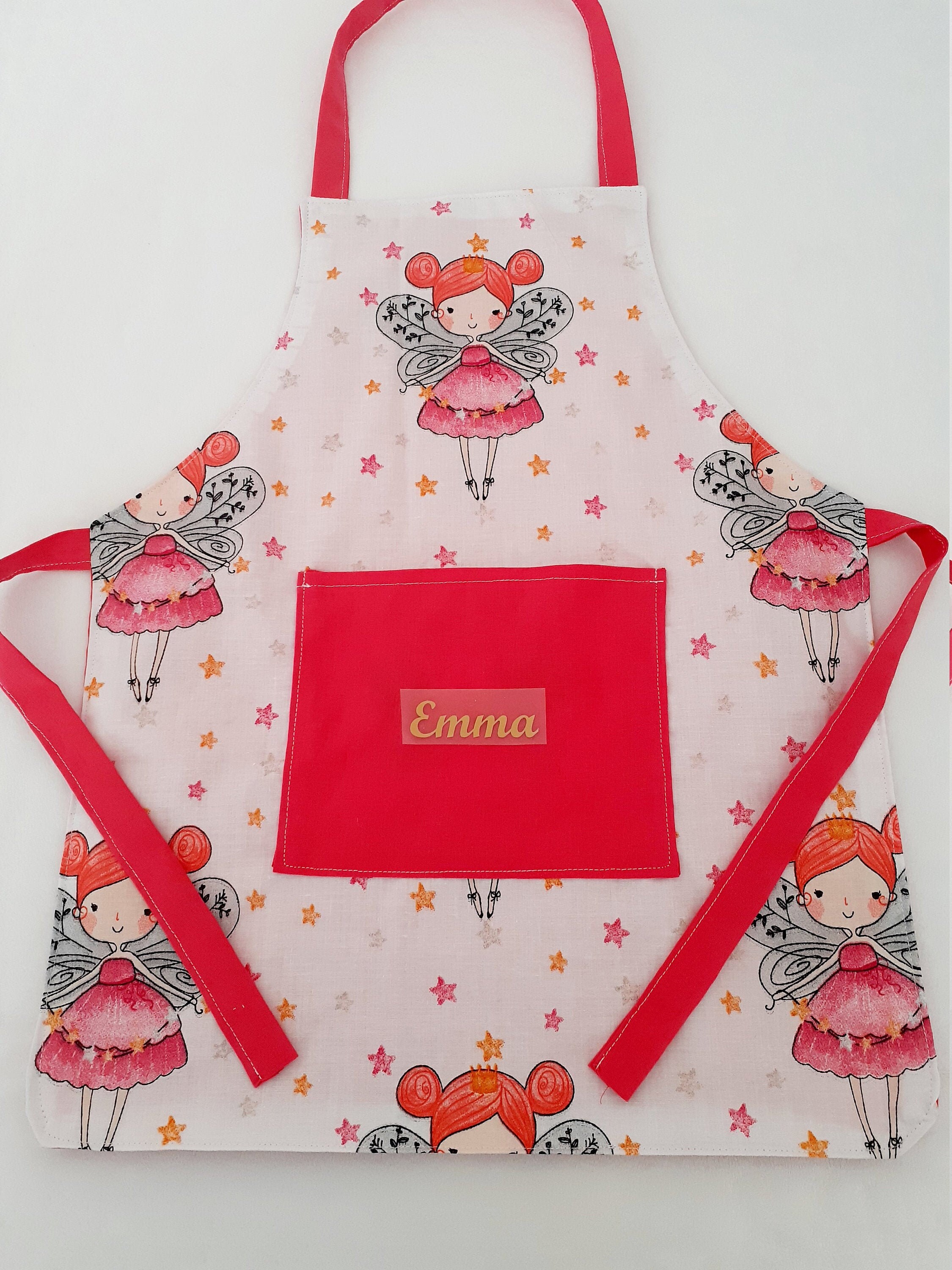 Tablier Pour Enfant Personnalisable Motifs Fées