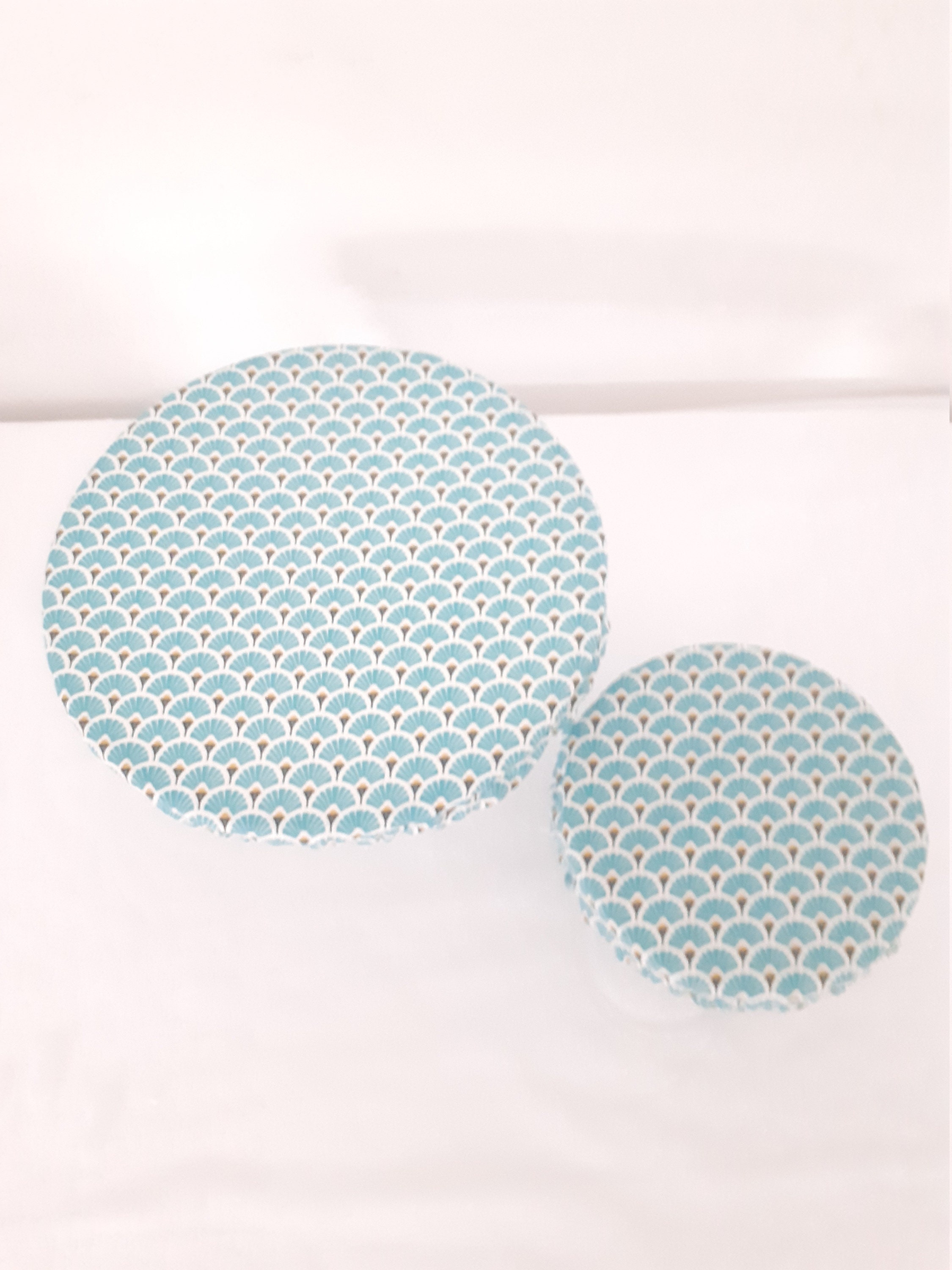 Charlotte à Plat Rond en Coton Enduit