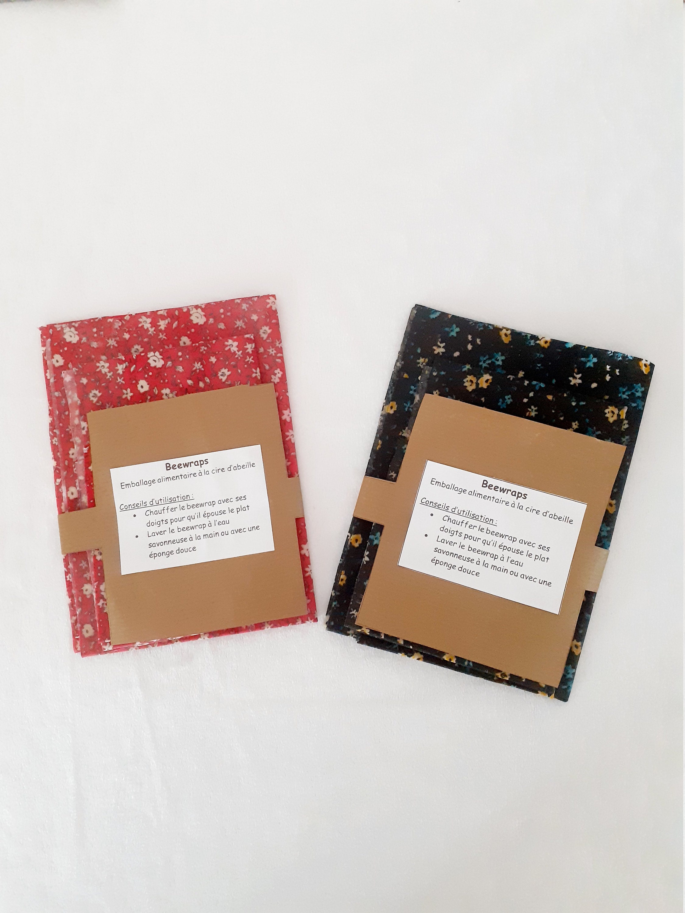 Beewraps, Emballage Alimentaire Réutilisable