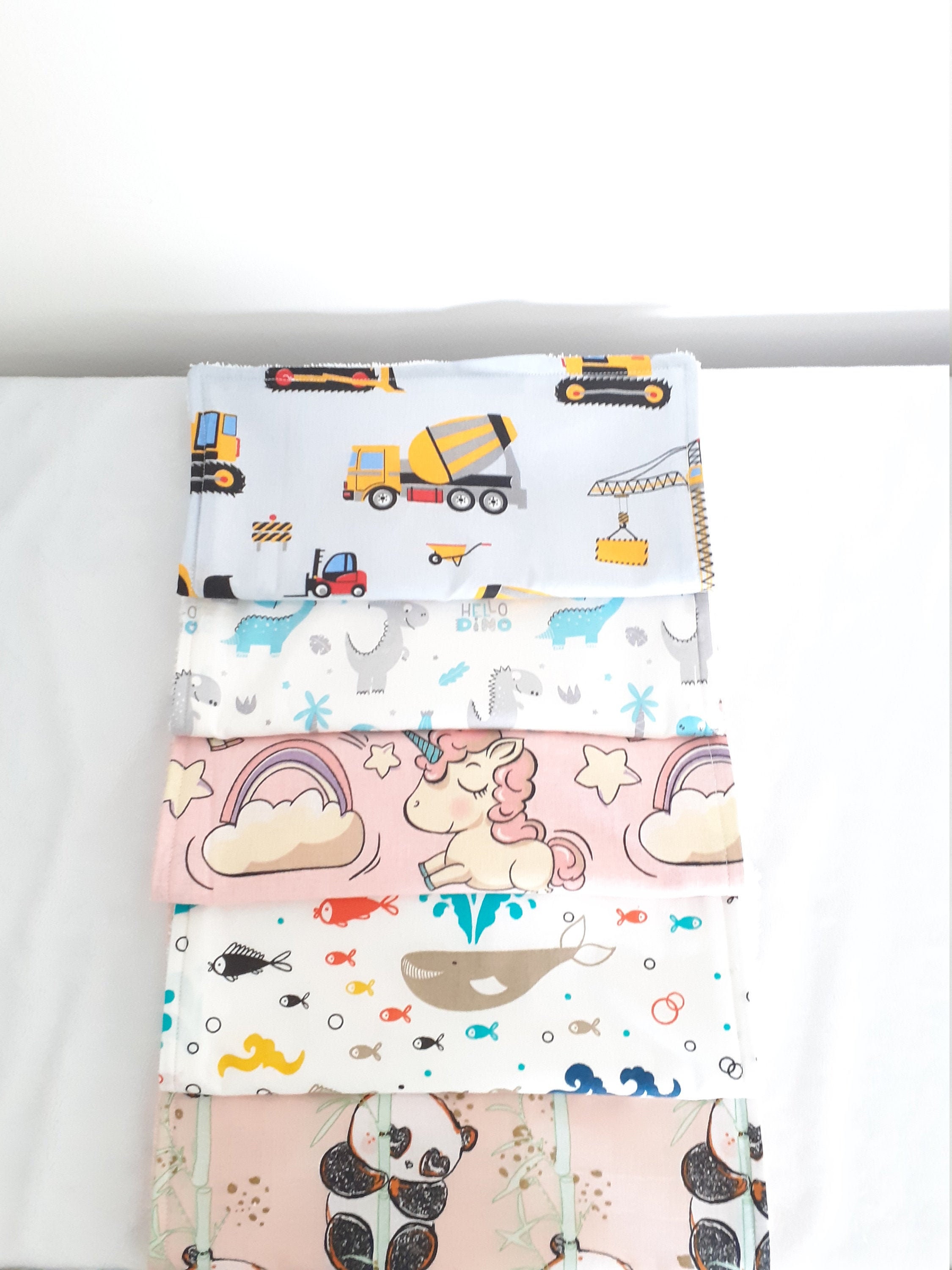 Serviette de Table Personnalisée, Serviette Cantine Lavable Pour Enfant Différents Modèles Au Choix