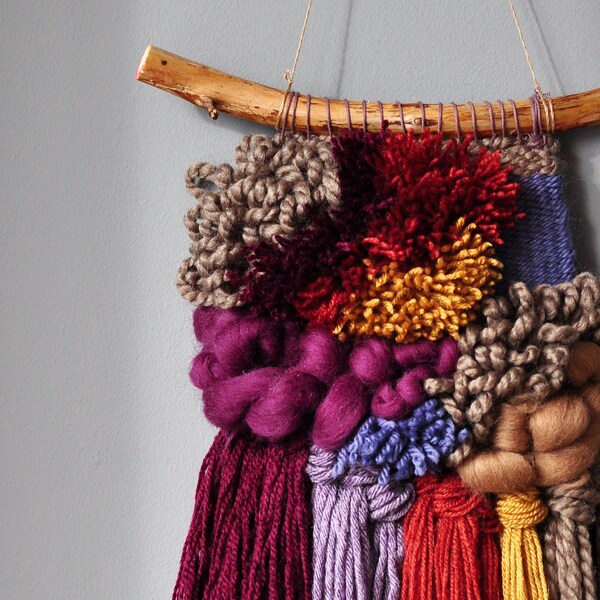 Curated visual reference: Picture Idea: Tundra Large Abstract Textile Wall Art Textured Oversized Fiber Art