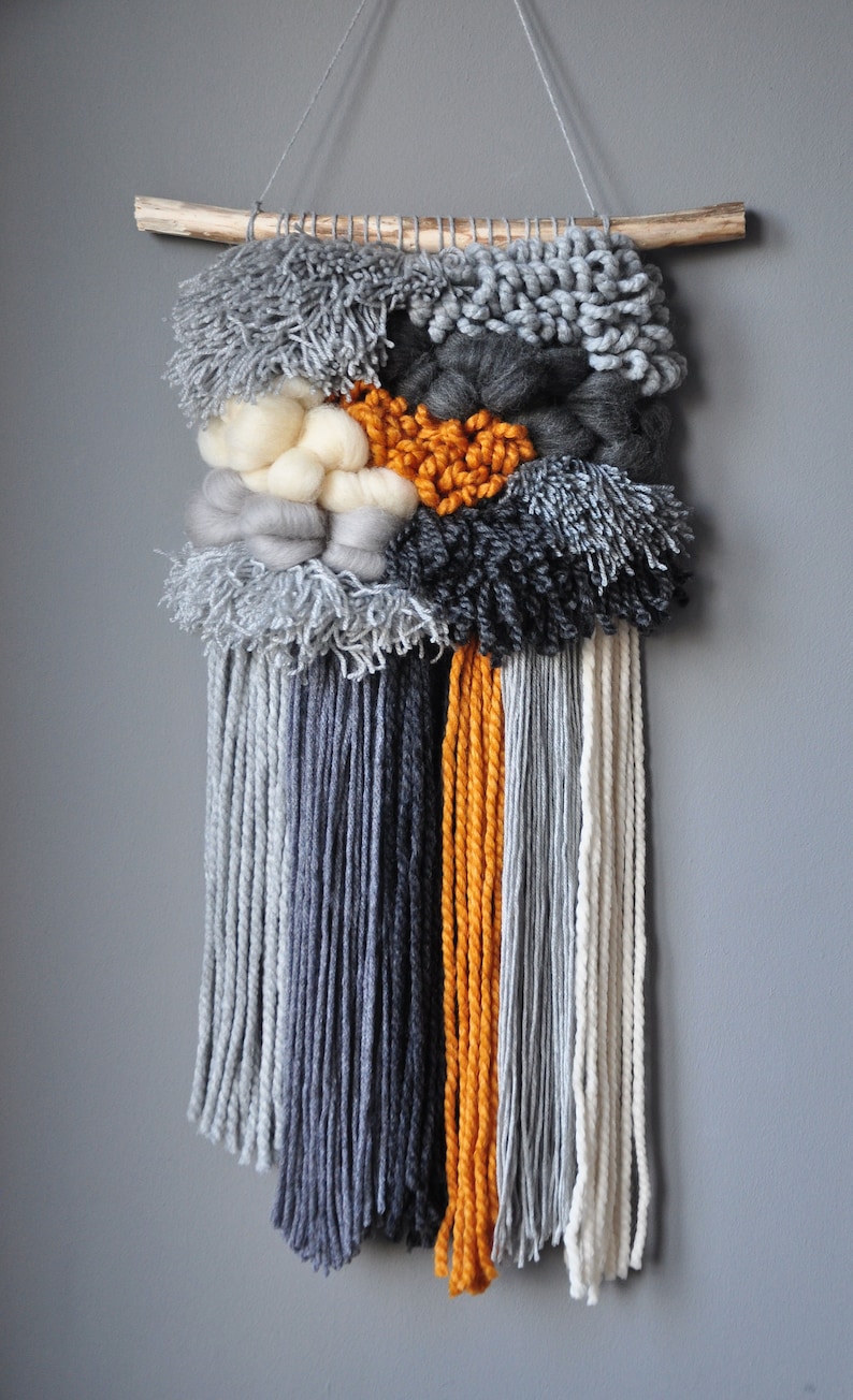 LARGE Weaving Wall Hanging, Weaving Boho, Tapestry, Wool, Wall Weaving