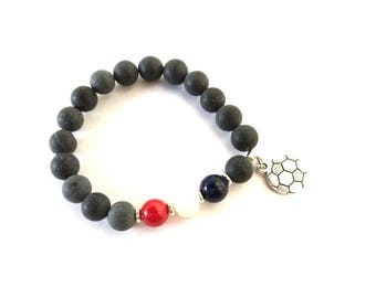 Elastic bracelet Football, Soccer, World cup, France