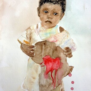 Children in the world suffering