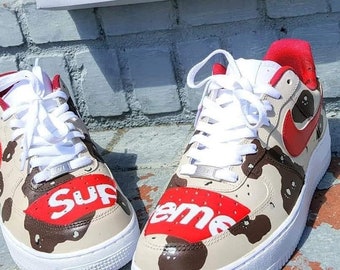 custom supreme shoes