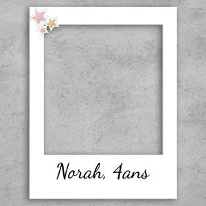 Aangepaste Photobooth Frame - Sterren