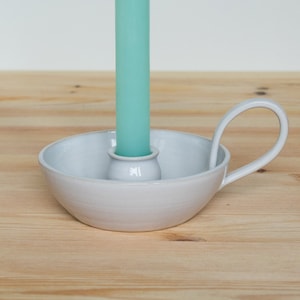 Bougeoir, poterie faite à la main