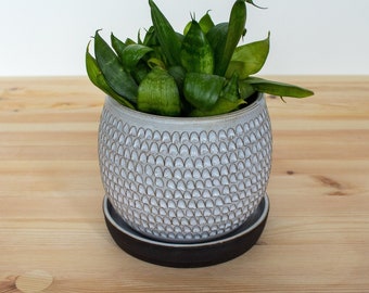 Plant pot, handmade pottery