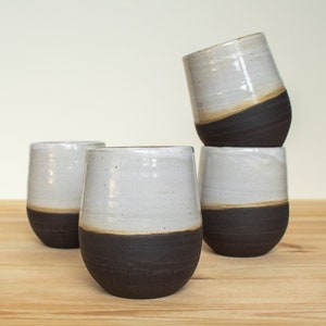 Tumbler, handmade pottery