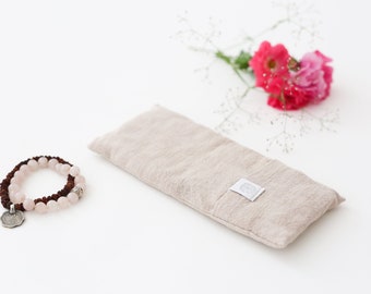 Augenkissen Mama Bio Lavendel 10er Set *sand* | NoniKids Berlin handgenäht als Geschenk Entspannung