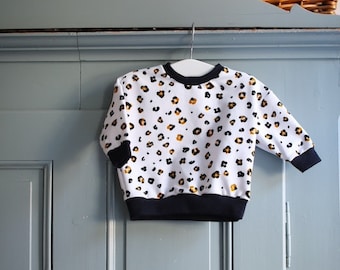 Baby Sweat Pullover *Leo* Bio Baumwolle | NoniKids Berlin