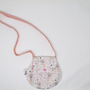 Tasche besace mädchen motiv klein mädchen 3/8 jahre