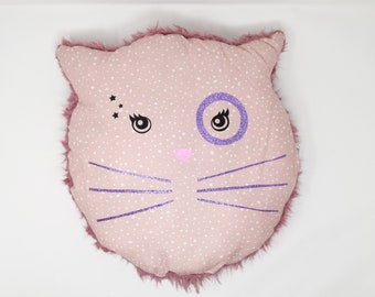 Coussin Forme Chat Etsy