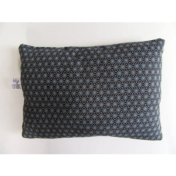 Coussin en Tissu Coton, Motifs Différents sur Chaque Face