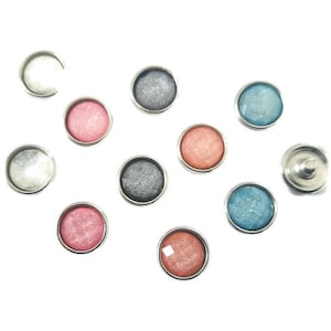 Set of 5 pairs of snap buttons MINI 12MM