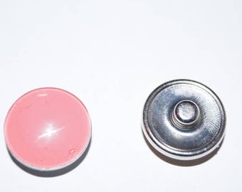 chunk noosa coral pink pressure button