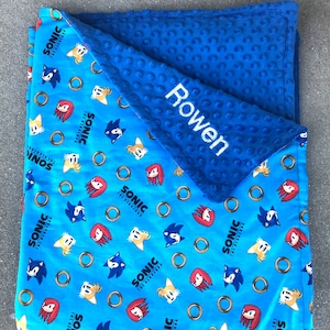 Adult sizes autism sleep disorder fibromyalgia Sonic Full size weighted blanket weighted blanket insomnia