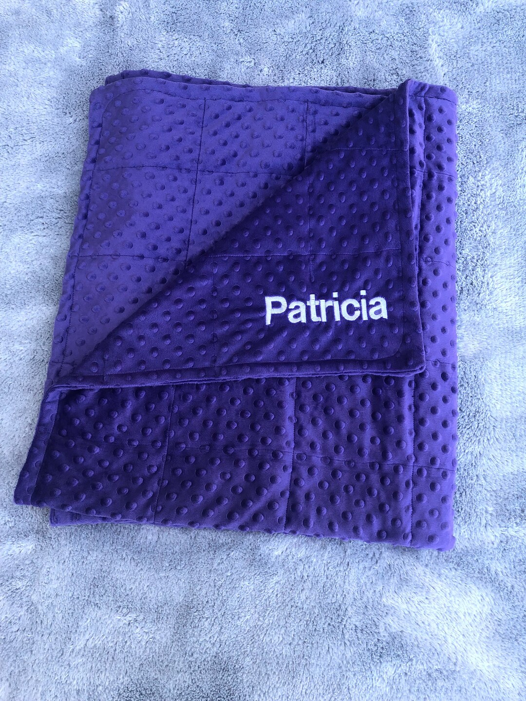 All One Color Minky Weighted Blankets. 35X40 and 40X60. Mom Gift