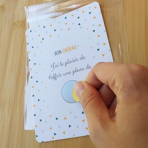 Prima - Tarjeta Rasca Anuncio de Embarazo - Cheque regalo