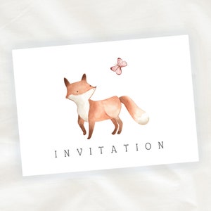 Carte d'invitation d'anniversaire foot Enfant ou Adulte - 10 x 15 cm