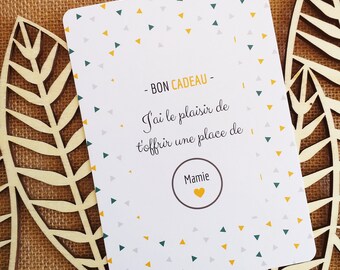 Arrière Grand-Père Carte Annonce Grossesse à Gratter Bon Cadeau - France