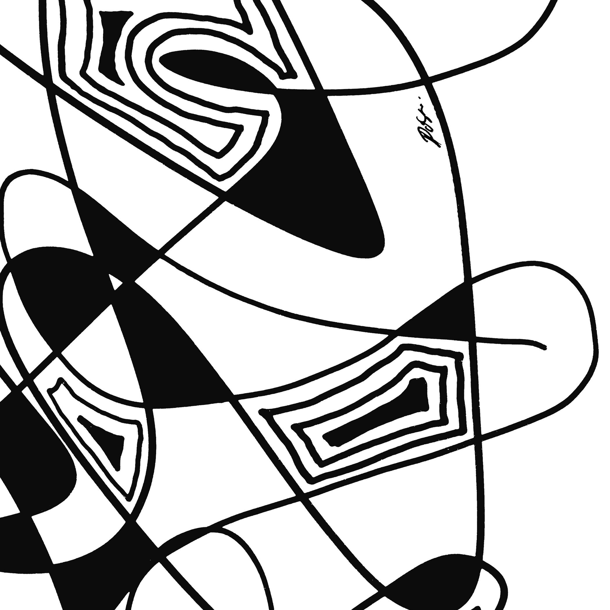 Black White Abstract Print Printable Wall Art Large Abstract Etsy