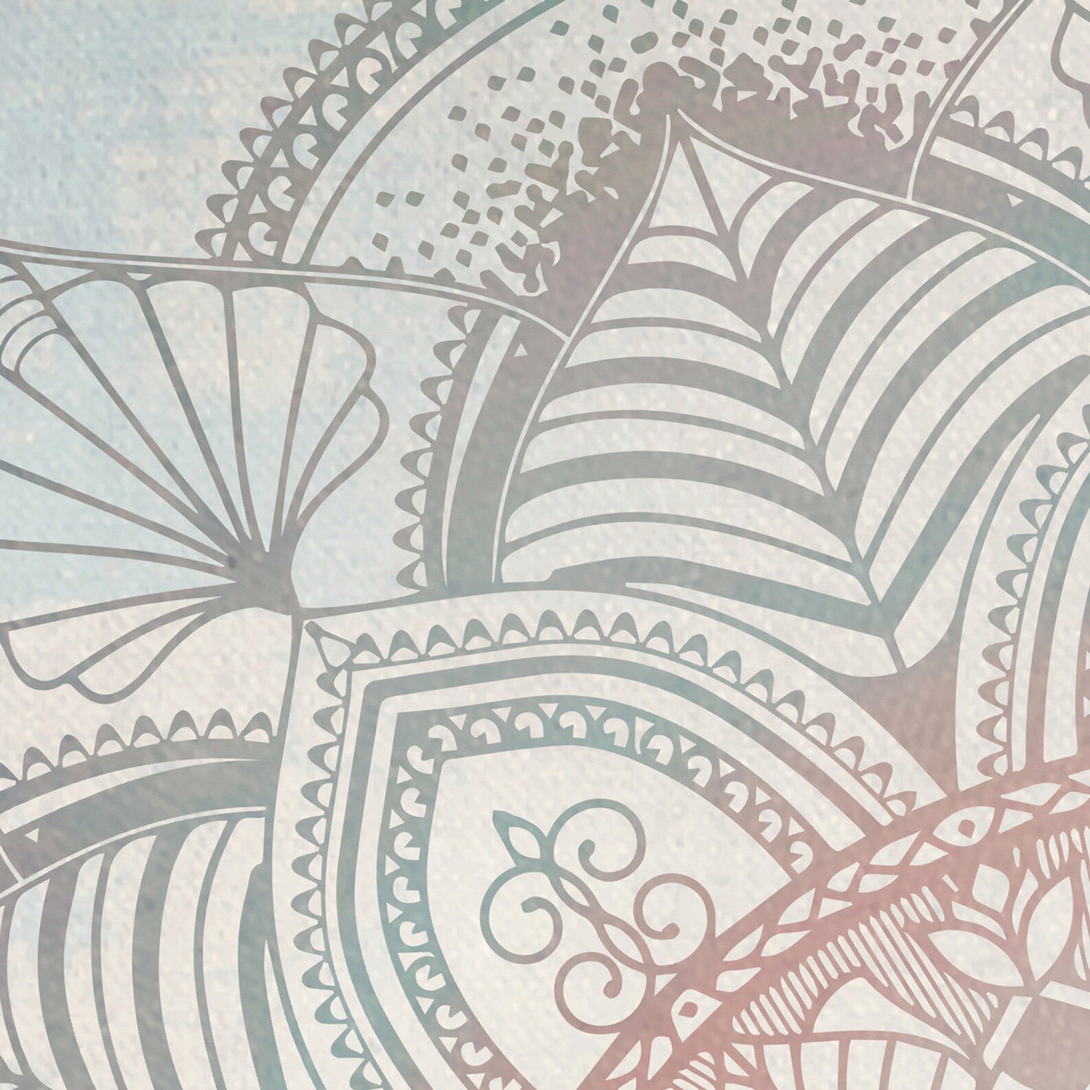 MANDALA POSTER SET of 2 Prints Printable Wall Art. Vintage - Etsy