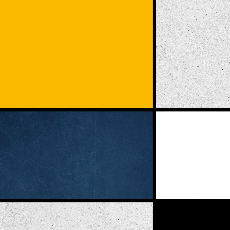 Abstract Geometric Wall Art Set of 2 Prints DIY Mid Century Etsy