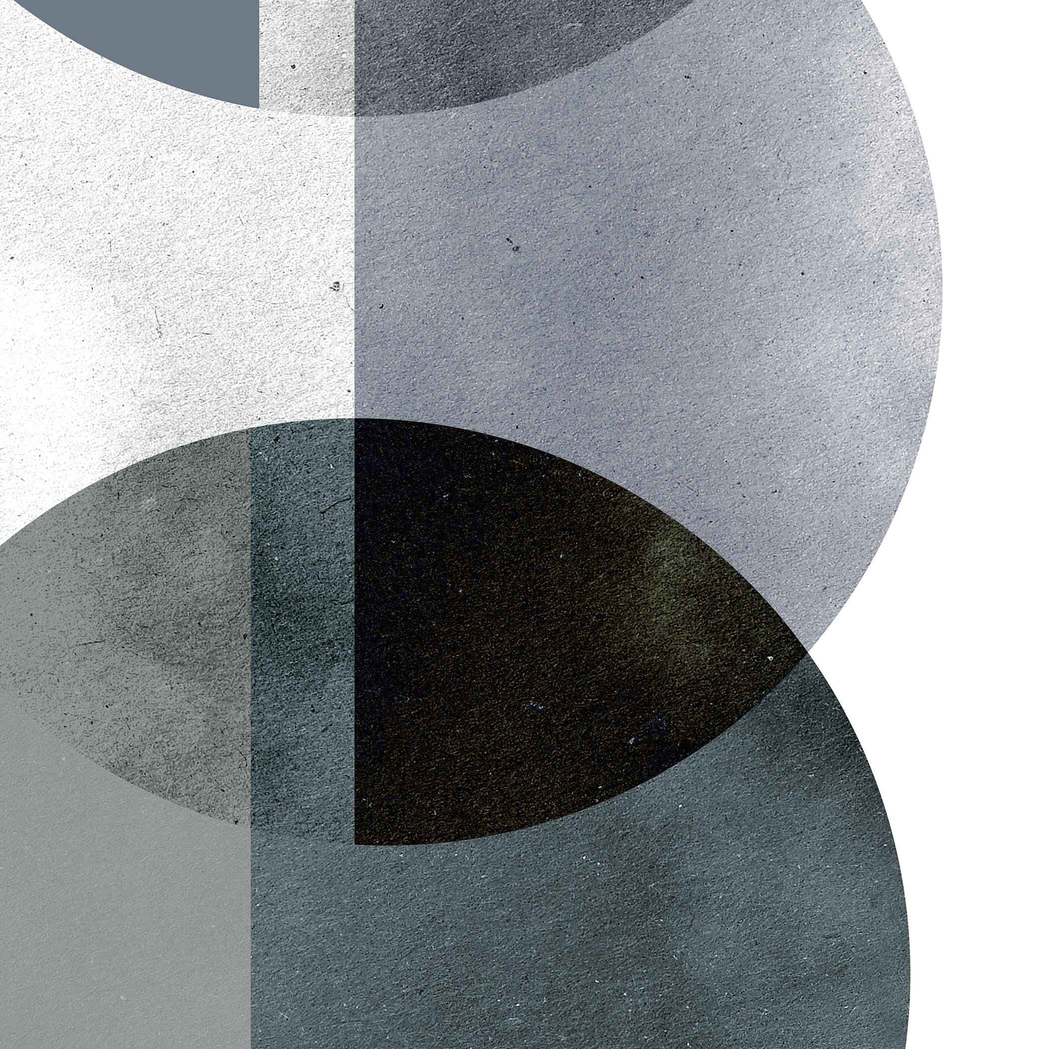 Printable Abstract Circles Print Modern Minimalist Circles | Etsy