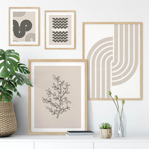 Gallery Wall Prints Gallery Wall Art Set of 4 Prints Etsy
