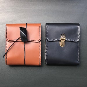 Brown leather wallet