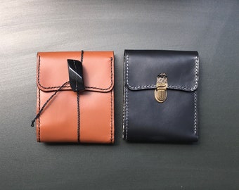 Brown leather wallet