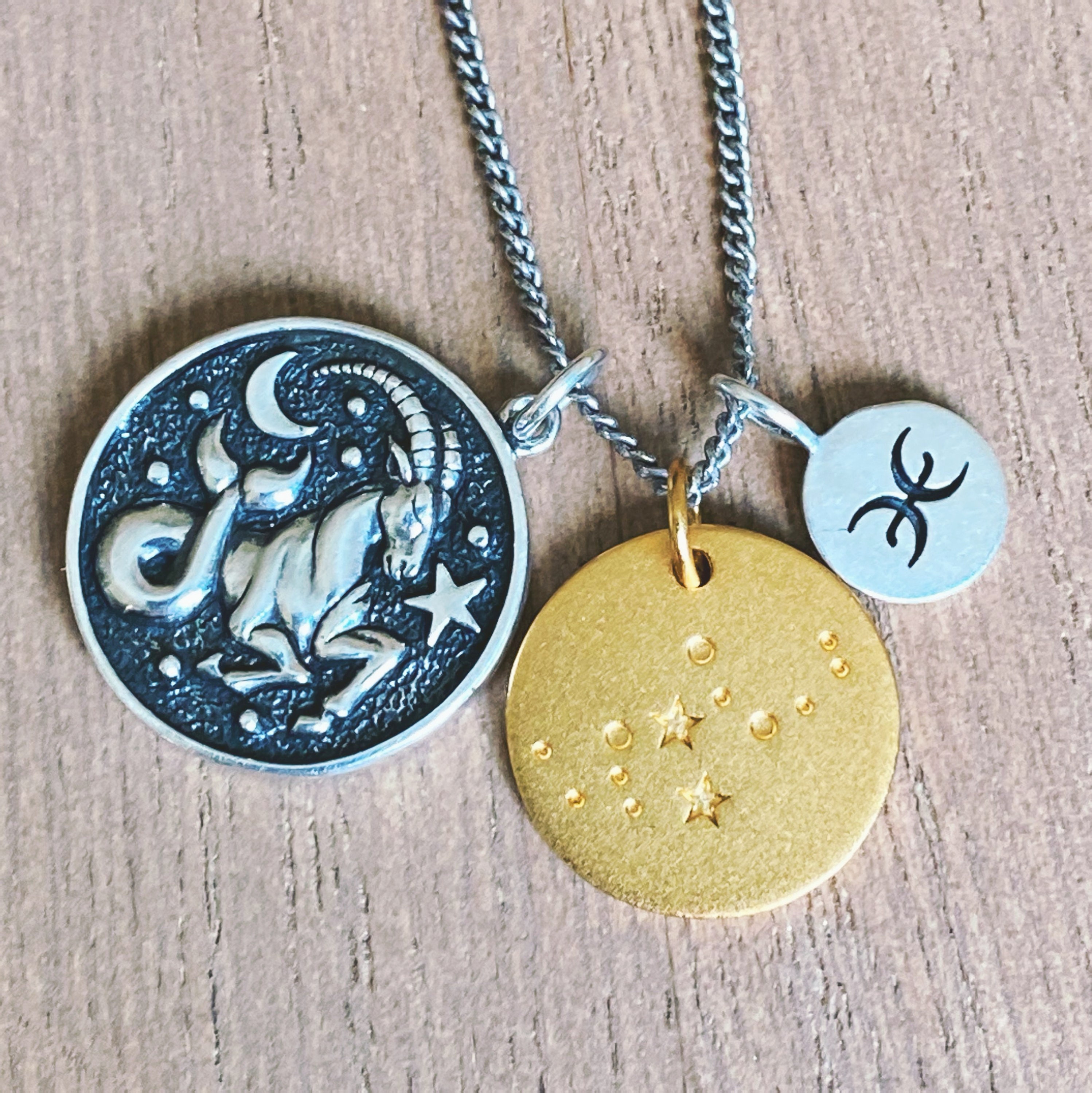 STARSEED Big Three Astrology Necklace. READ INFO Customized - Etsy ...
