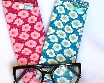Fleece glasses case