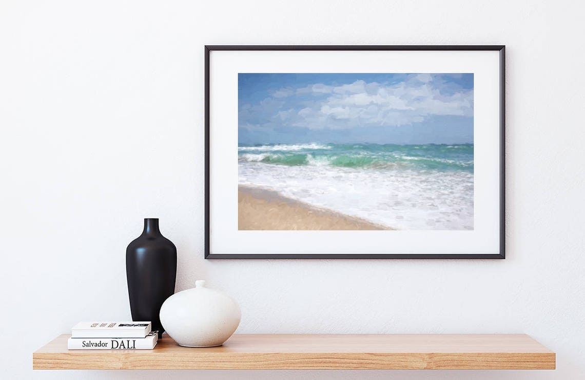 Ocean Art Print Ocean Painting Printable Wall Art - Etsy