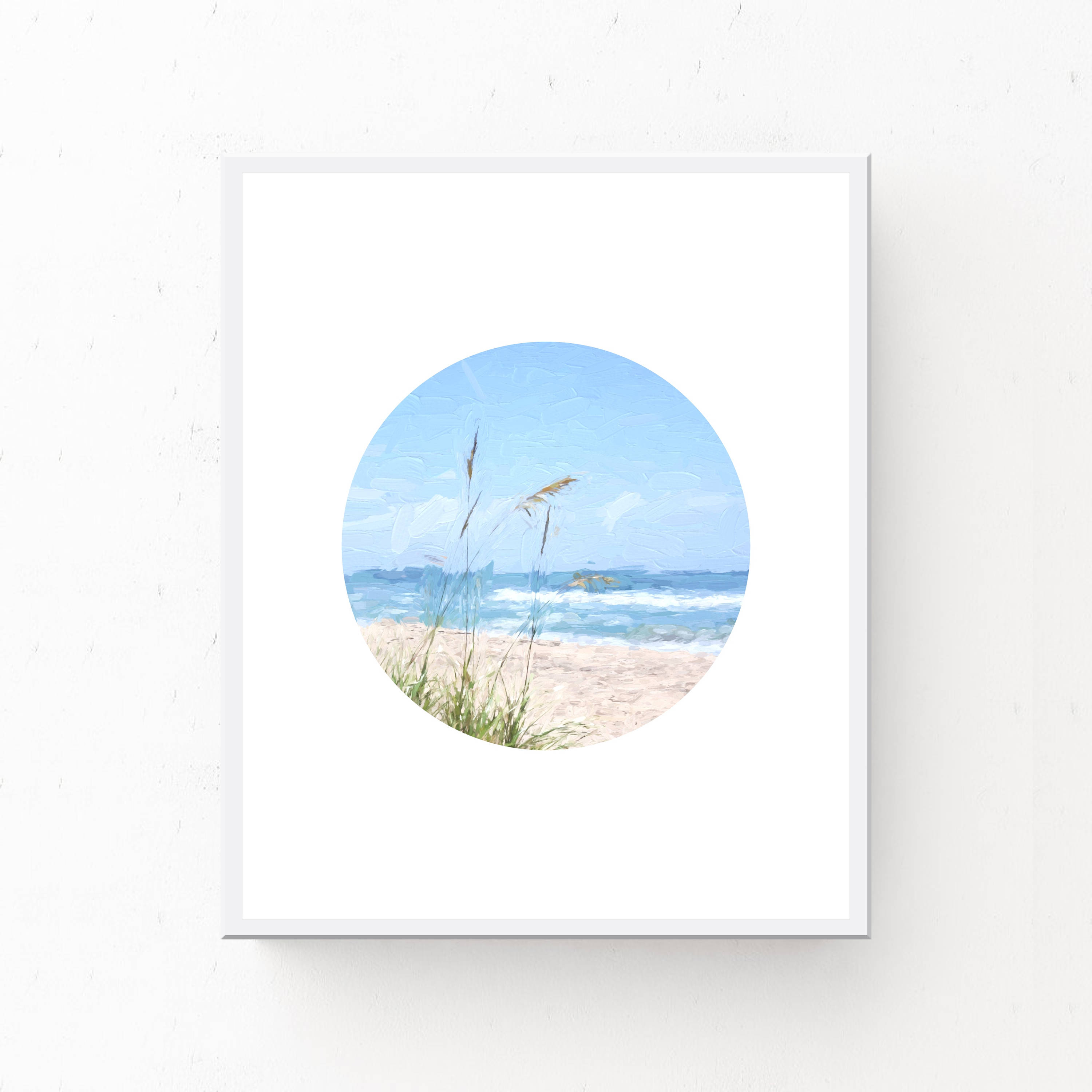 Set of 4 COASTAL PRINTS Printable Wall Art Coastal Wall Art Etsy